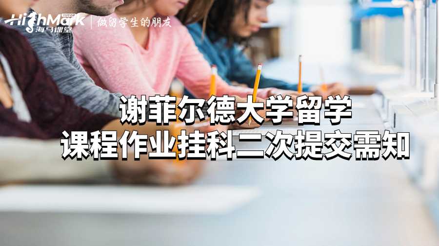 謝菲爾德大學(xué)留學(xué)課程作業(yè)掛科二次提交需知