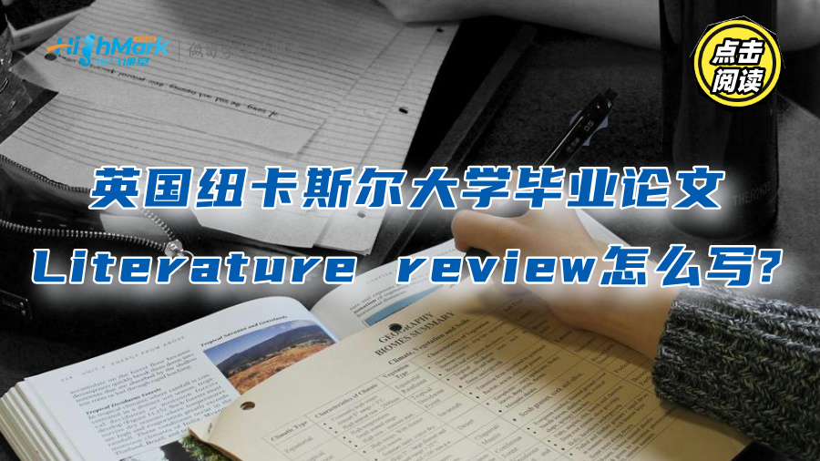 英國紐卡斯爾大學(xué)畢業(yè)論文Literature review怎么寫?
